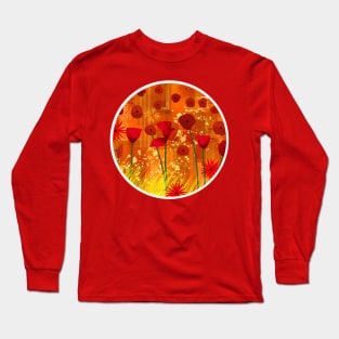 Poppy Field Long Sleeve T-Shirt